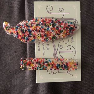 Sprinkles Hair Barrette for Women Girls